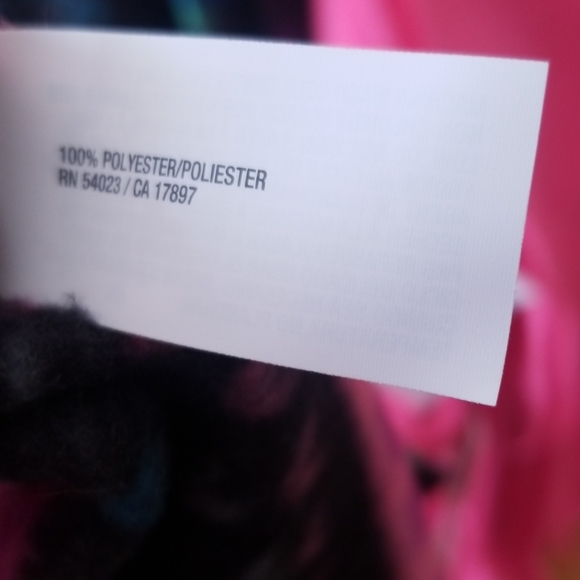 NWT 2 Old Navy Scarves Pink and Black Fair Isle - Picture 4 of 4